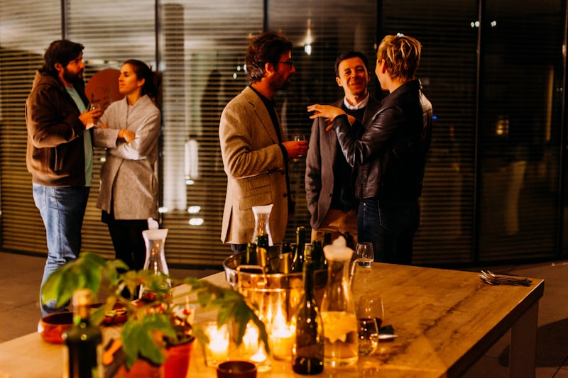 Chamber networking mixer